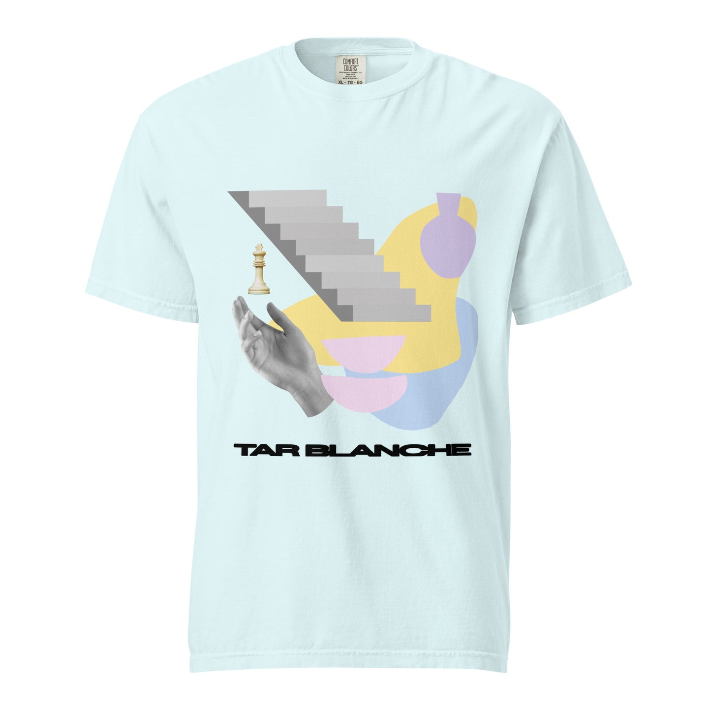 Tar Blanche - Abstract Tee